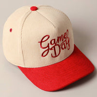 Game Day Corduroy Trucker Baseball Cap