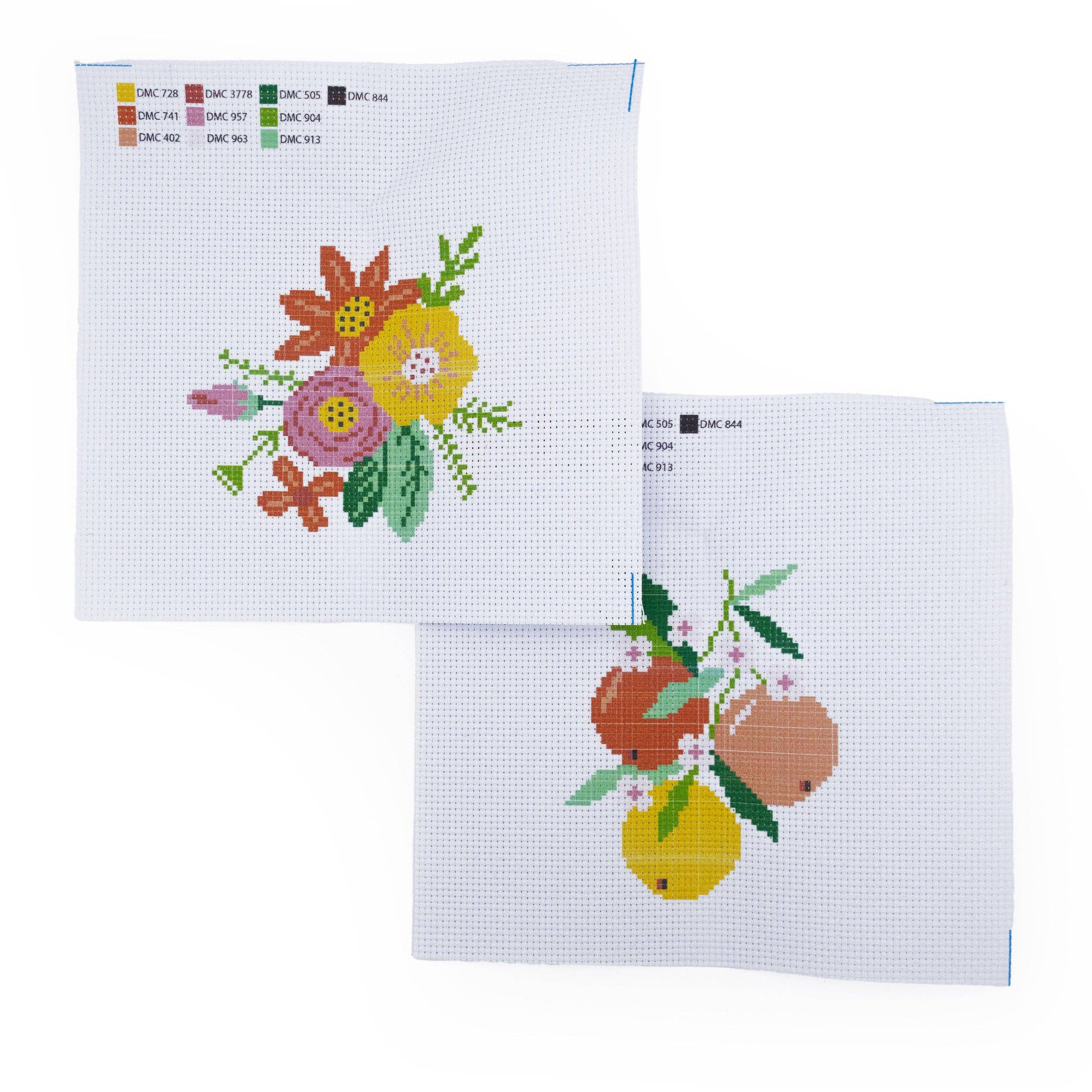 Cross Stitch Kit – Adult Craft Set – Two Designs Included