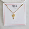 Birth Flower Necklaces - Waterproof