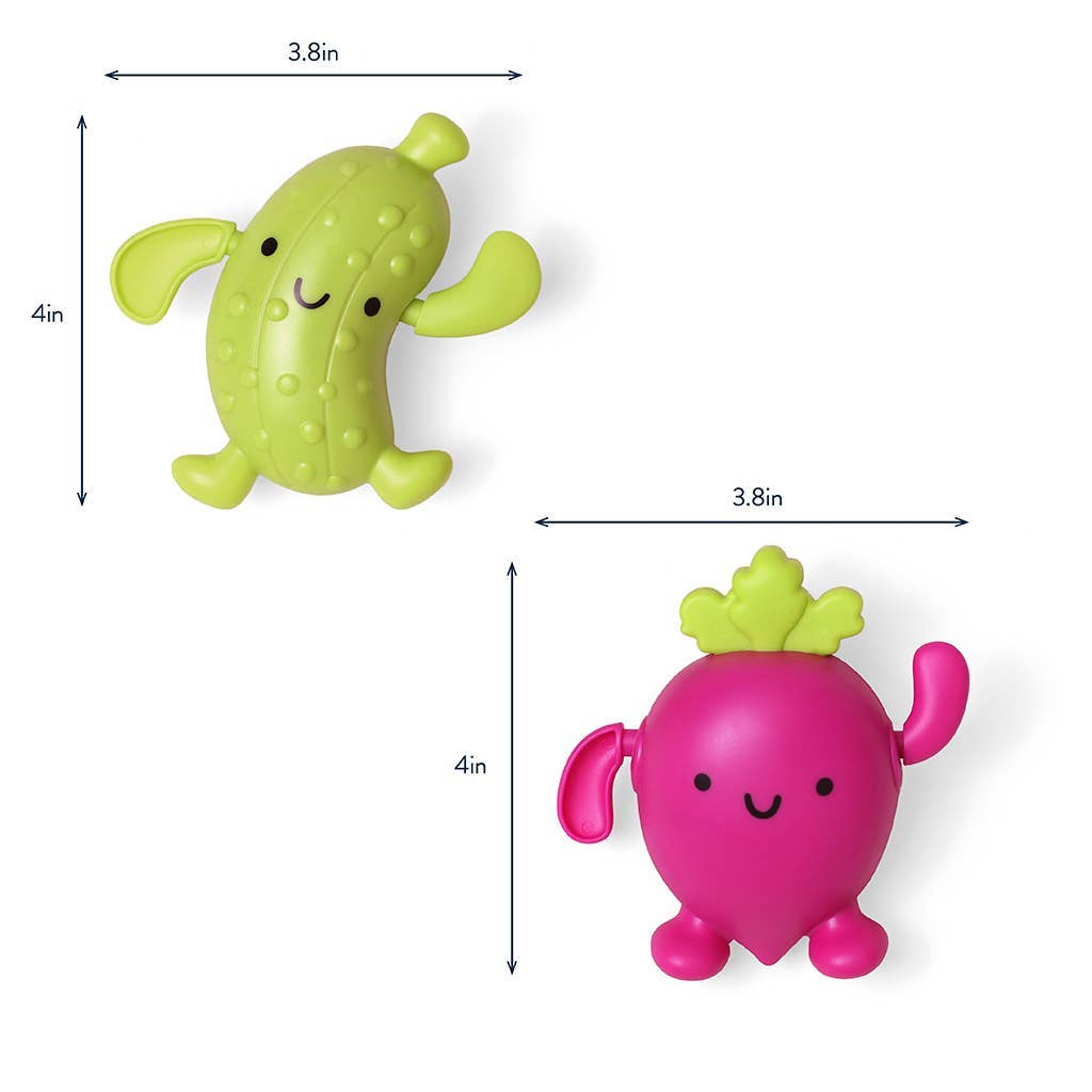 Silly Swimmers™ - Pickle & Beet
