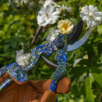 Orange Grove Secateurs - William Morris Snakeshead Design