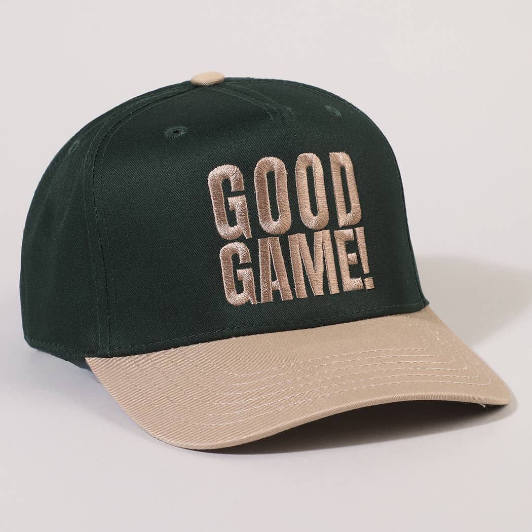 GOOD GAME Embroidered Trucker Hat