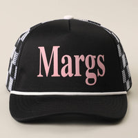 Margs Foam Mesh Back Trucker Hat