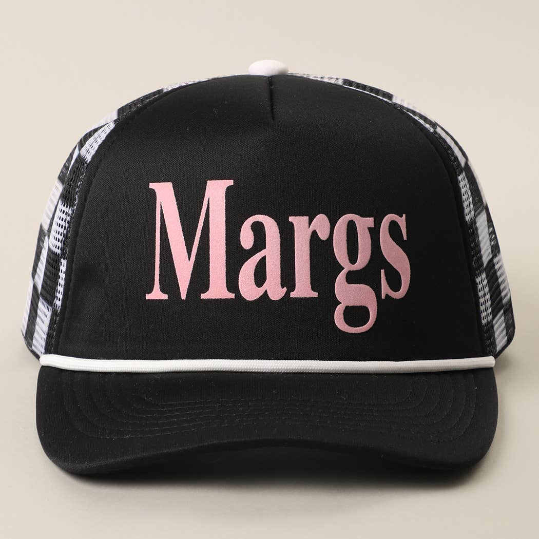 Margs Foam Mesh Back Trucker Hat