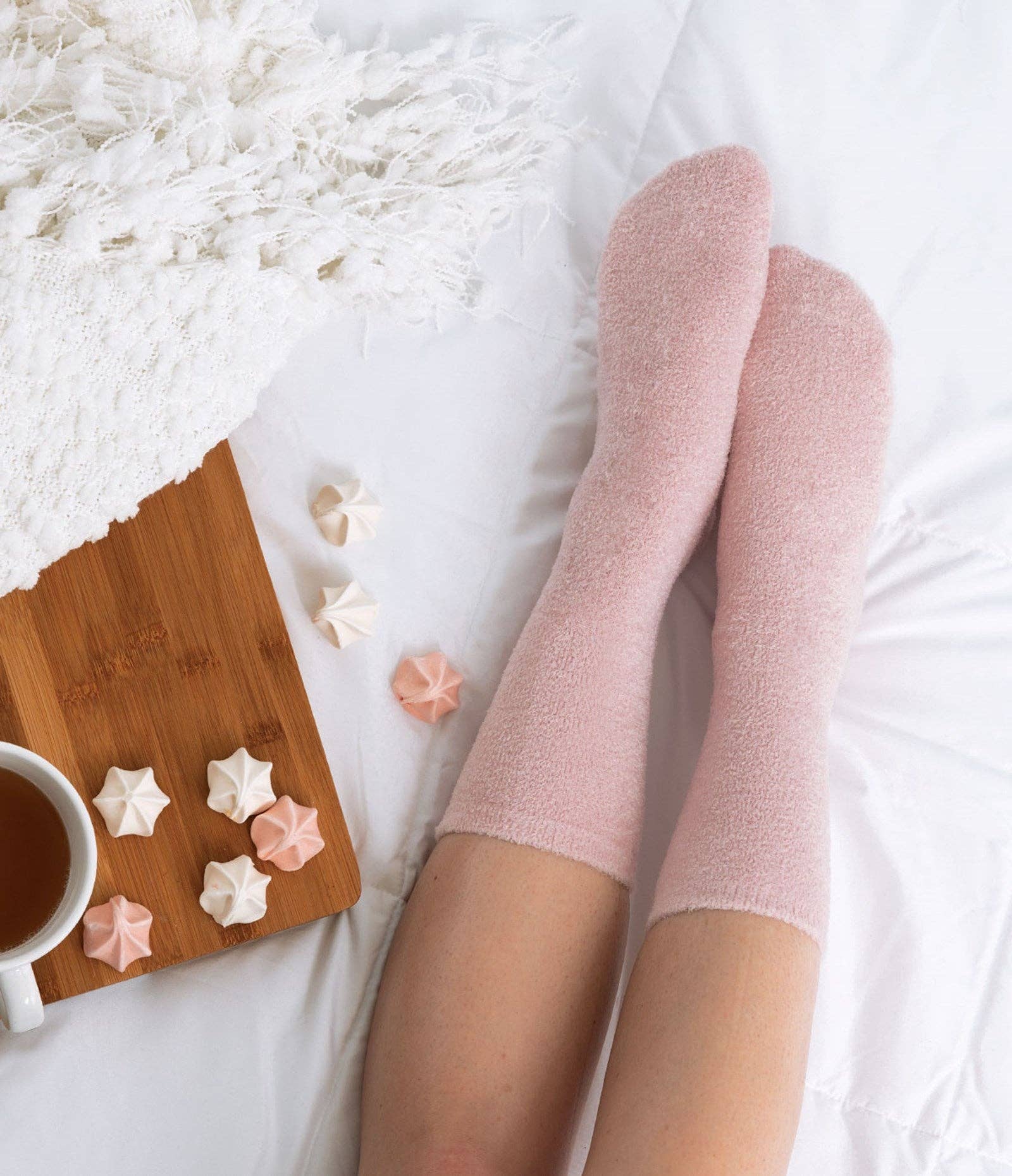 Lemon Lavender You Had Me At Aloe Spa Socks