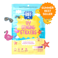 NATPAT UV Stickers: Sunscreen Reminder, Natural Patch