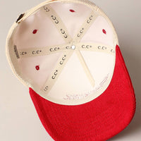 Game Day Corduroy Trucker Baseball Cap