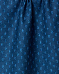 Stirrup Indigo Tea Towel