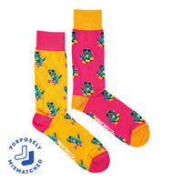 Men's Dinos on Skateboards Socks