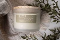 LET'S SNUGGLE | NON TOXIC SOY WAX CANDLE | FALL COLLECTION