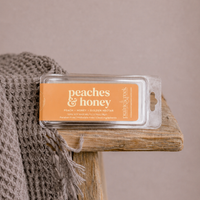 PEACHES & HONEY | NON TOXIC WAX MELTS | FALL COLLECTION
