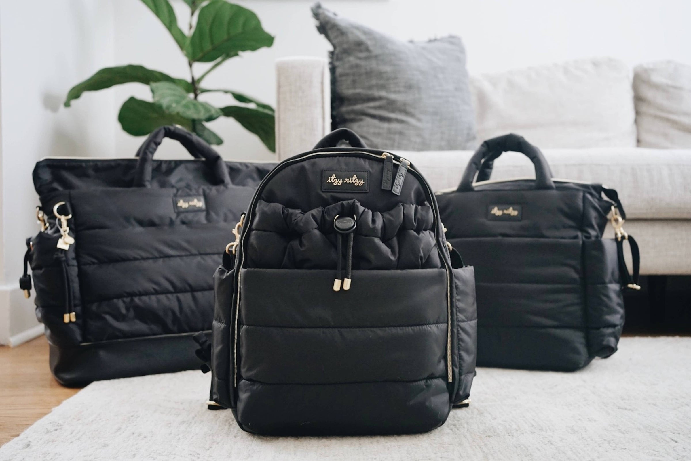 Dream Convertible™ Midnight Black Diaper Bag