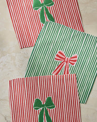 Ribbon Bows Dishcloth Set - Holiday 2026