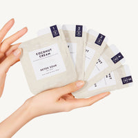 Pedi in a Box 5 Step O2 Fizz - Add on Service -Coconut Cream