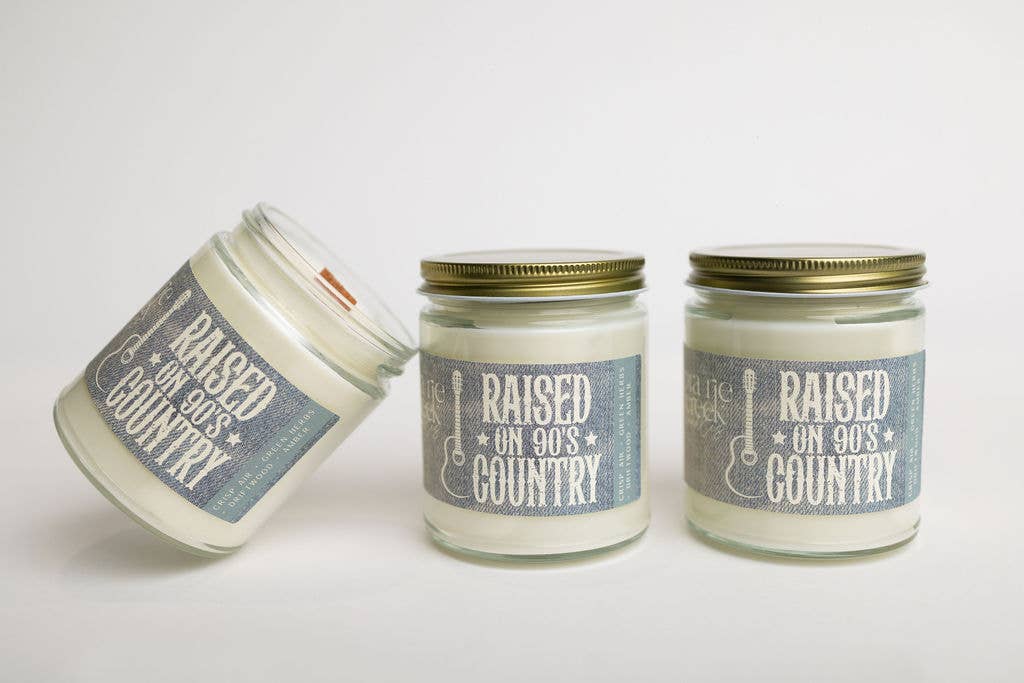 RAISED ON 90'S COUNTRY | NON TOXIC SOY WAX CANDLE | FALL COL