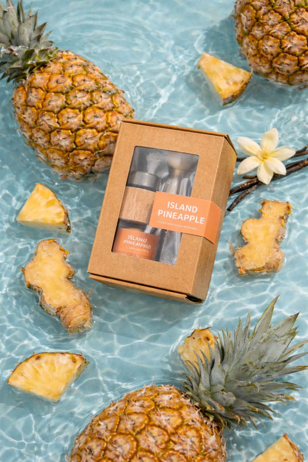 ISLAND PINEAPPLE | NON TOXIC VENT CLIP CAR DIFFUSER | SUMMER COLLECTION