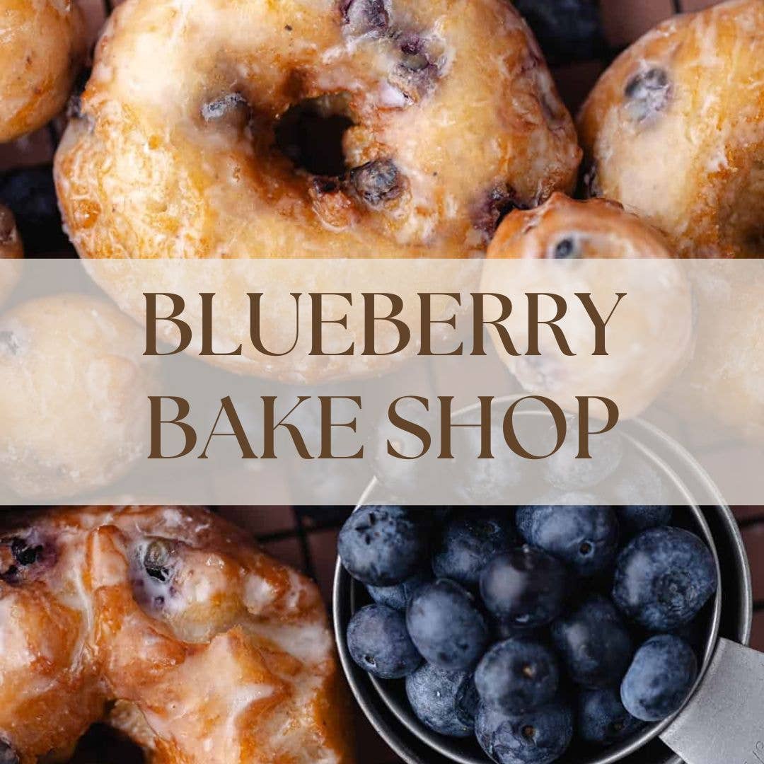 BLUEBERRY BAKE SHOP | 8OZ NON TOXIC SOY CANDLE | FALL COLLECTION