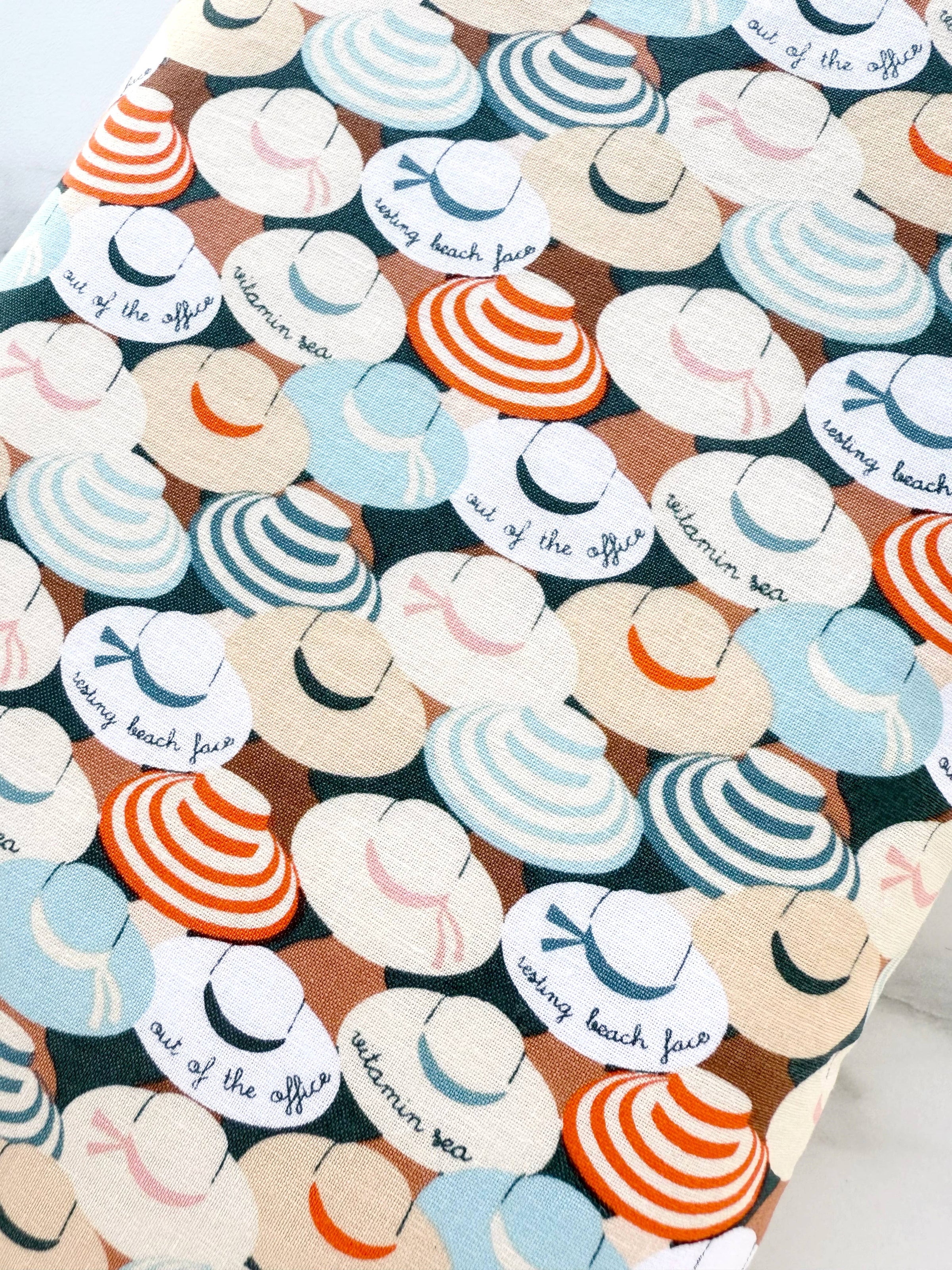 Sun hats - padded book sleeve, book pouch