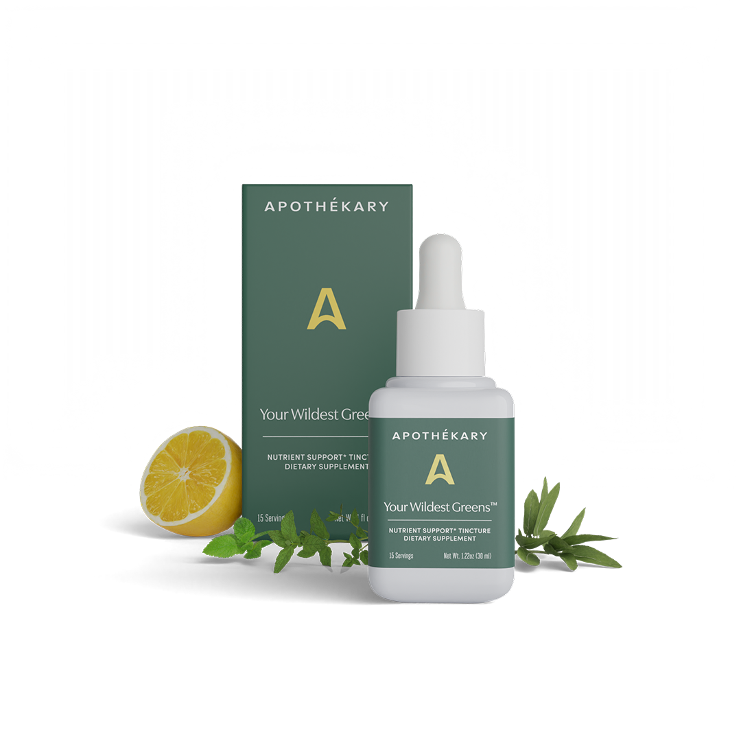 Your Wildest Greens™ greens & nutrient support herbal drops