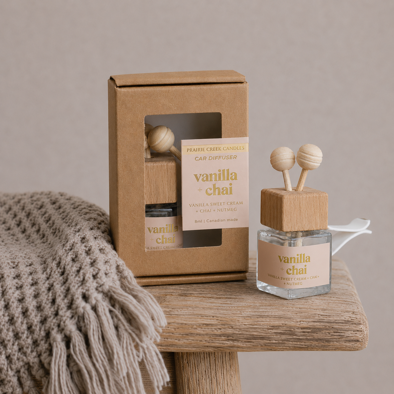 VANILLA CHAI | NON TOXIC VENT CLIP CAR DIFFUSER | FALL COLLECTION