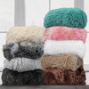 Faux Fur Sherpa Throw Blanket