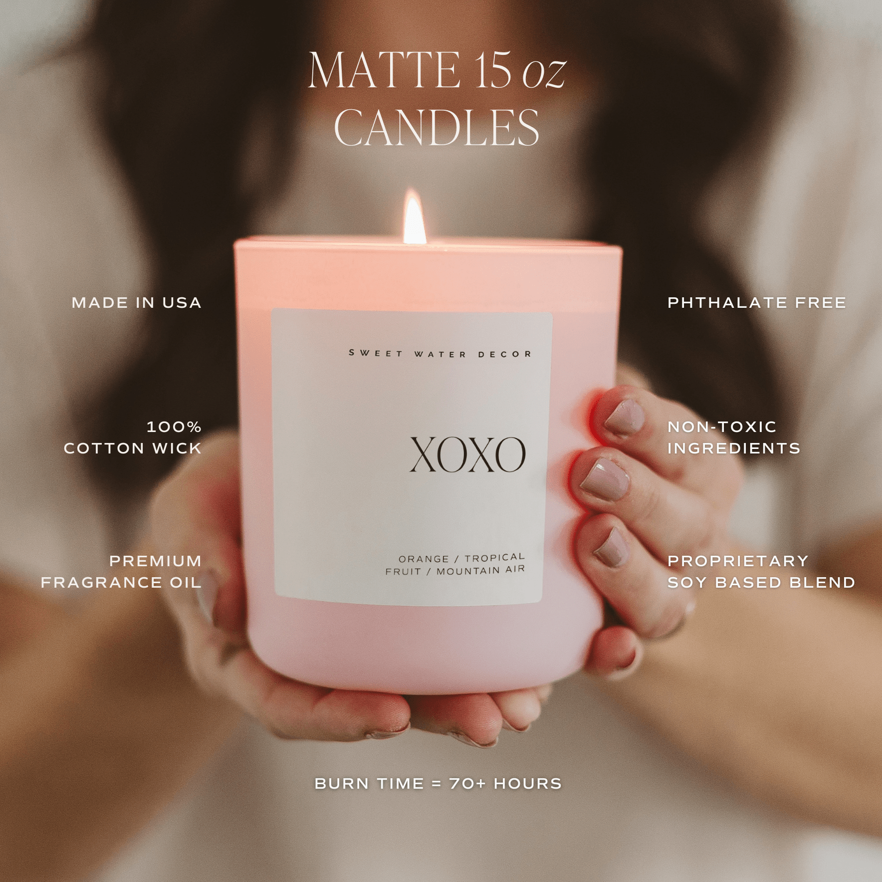 Girl Mama 15 oz Soy Candle, Matte Jar