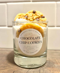 Chocolate Chip Cookie Dessert Candle