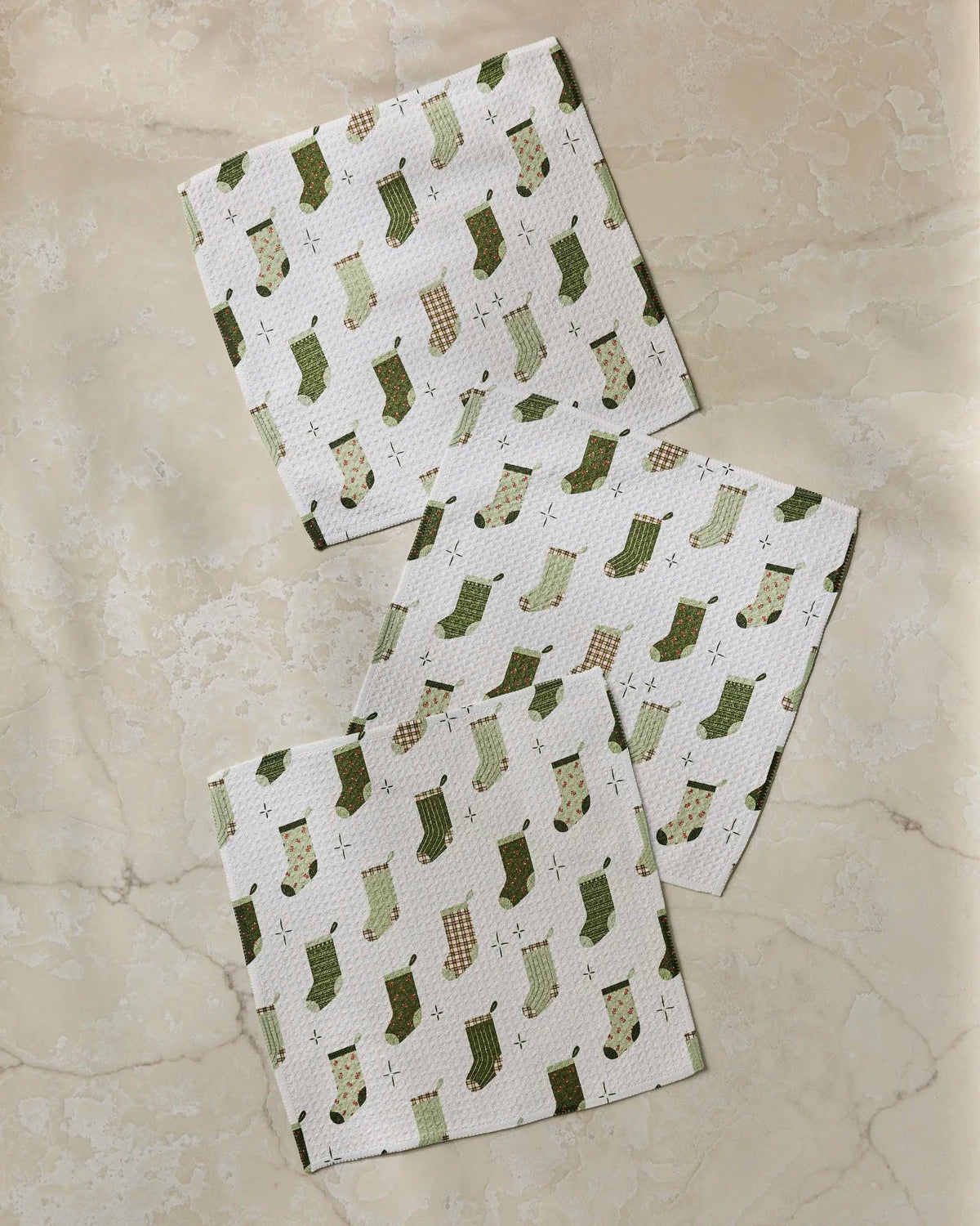 Stocking Medley Dishcloth Set - Holiday 2026