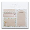 Summer Florals Mini Sticky Notes Set