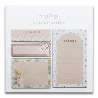 Summer Florals Mini Sticky Notes Set