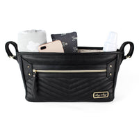 Jetsetter Black Travel Stroller + Wagon Caddy