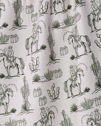 Cowboy Claus Tea Towel - Holiday 2026