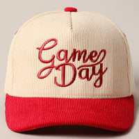 Game Day Corduroy Trucker Baseball Cap
