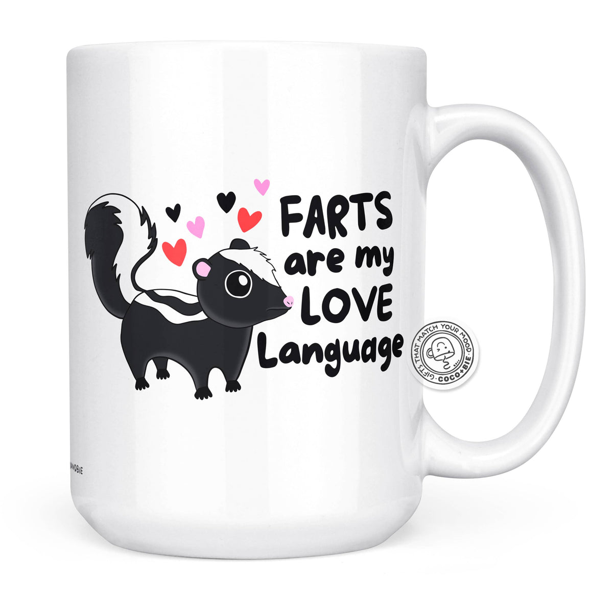 Farts Are My Love Language Mug - Funny Valentine's Day Mug