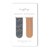 Wildflowers Floral "I Am Grateful" Magnetic Gold Foil Bookmarks (Set of 2)