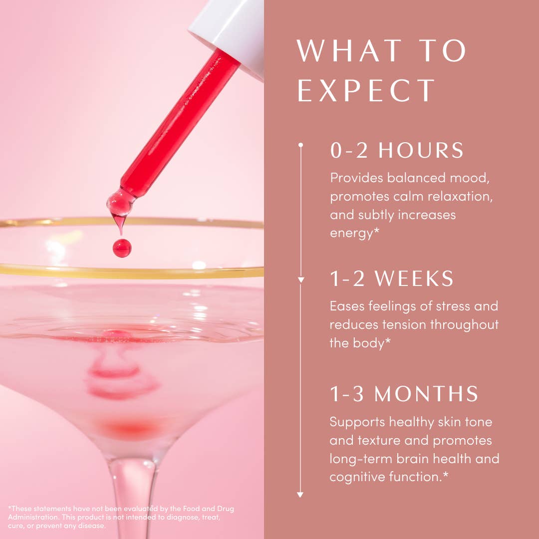 Rosé-Tinted Glasses™ - mood & skin support herbal drops