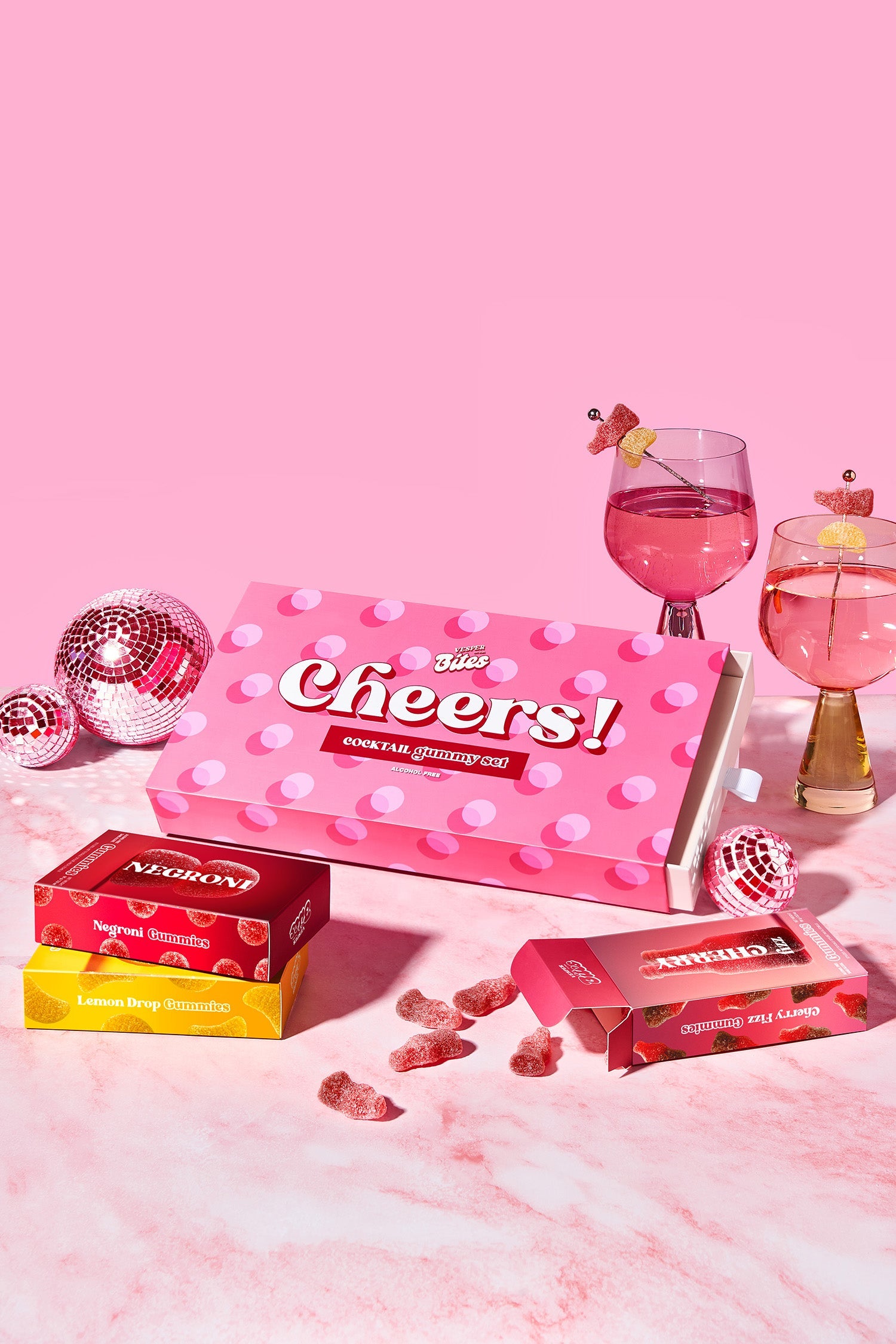 Cheers Cocktail Gummy Gift Box