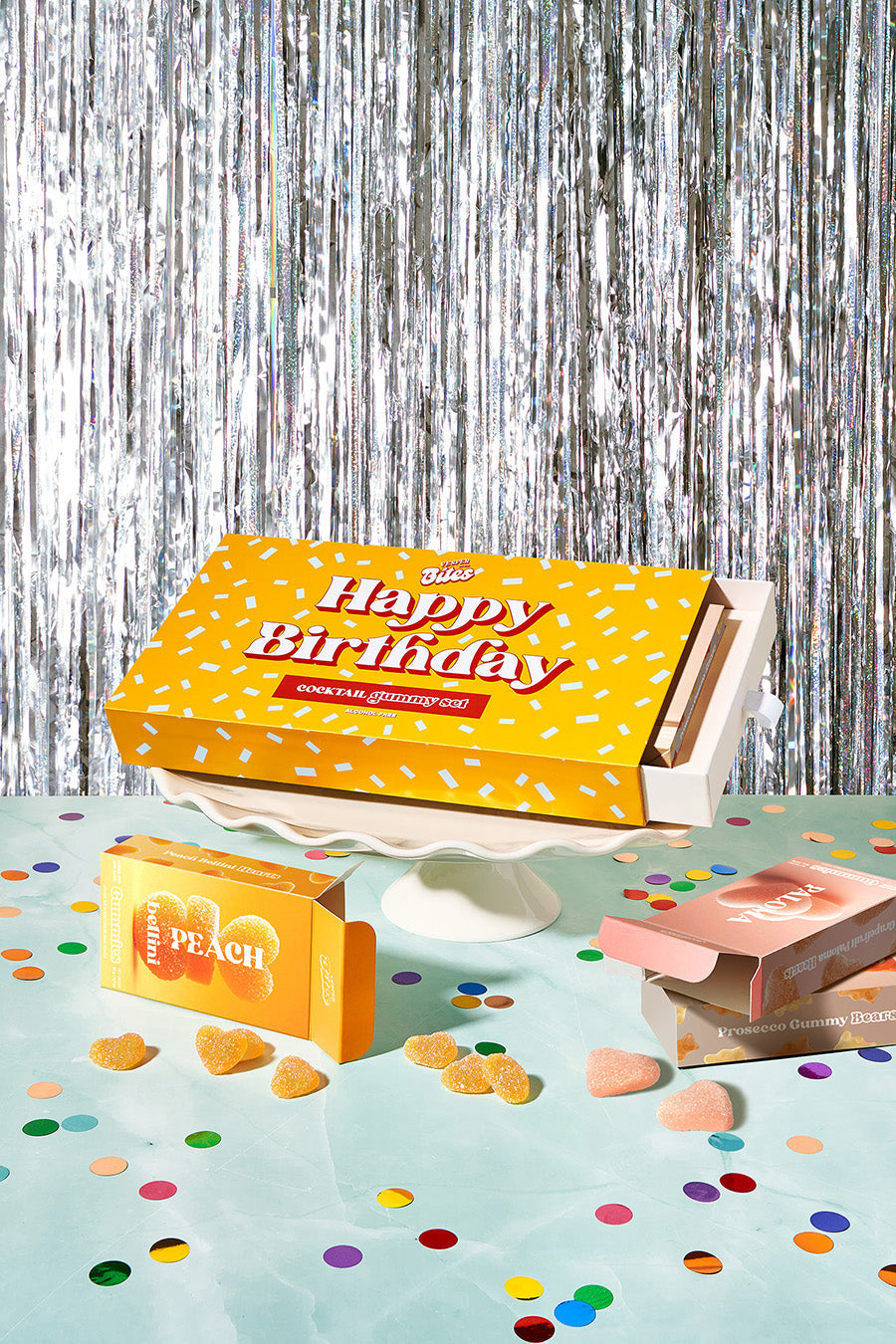 Happy Birthday Cocktail Gummy Gift Box