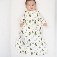 2.5 TOG Ribbed Bamboo Sleep Sack - Misty Forest