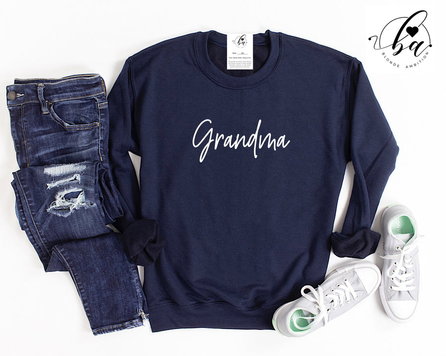 Grandma Script Cozy Crew