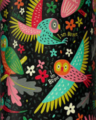 I Am Brave - Owl Bottle