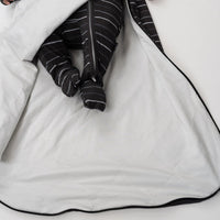 1.0 TOG Sleep Sack - Charcoal Stripes