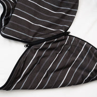 1.0 TOG Sleep Sack - Charcoal Stripes