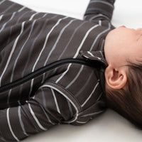 1.0 TOG Sleep Sack - Charcoal Stripes