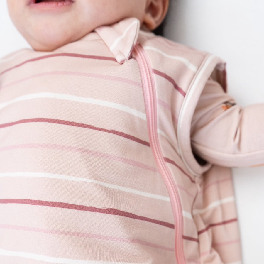 1.0 TOG Sleep Sack - Pink Stripes