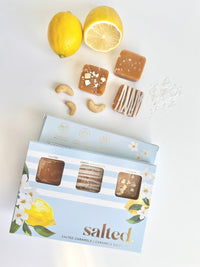 Springtime Salted Caramels - 6 piece box