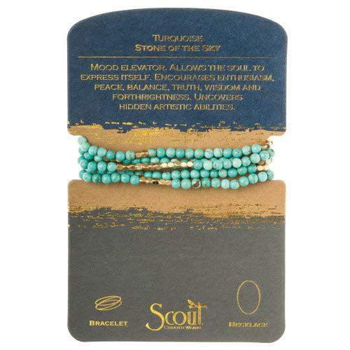 Stone Wrap Turquoise/Gold - Stone of the Sky