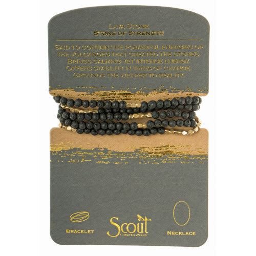 Stone Wrap Lava Stone - Stone of Strength