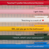 Teaching is a Work of Pen Set