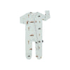 Footed Zipper Sleeper - Tractors